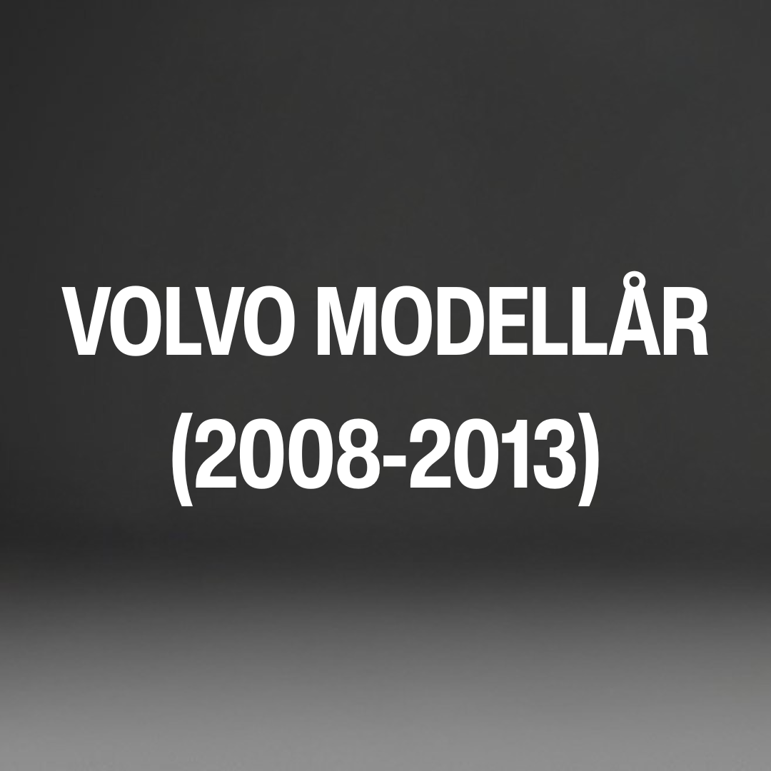 Volvo Modellår (2008-2013)
