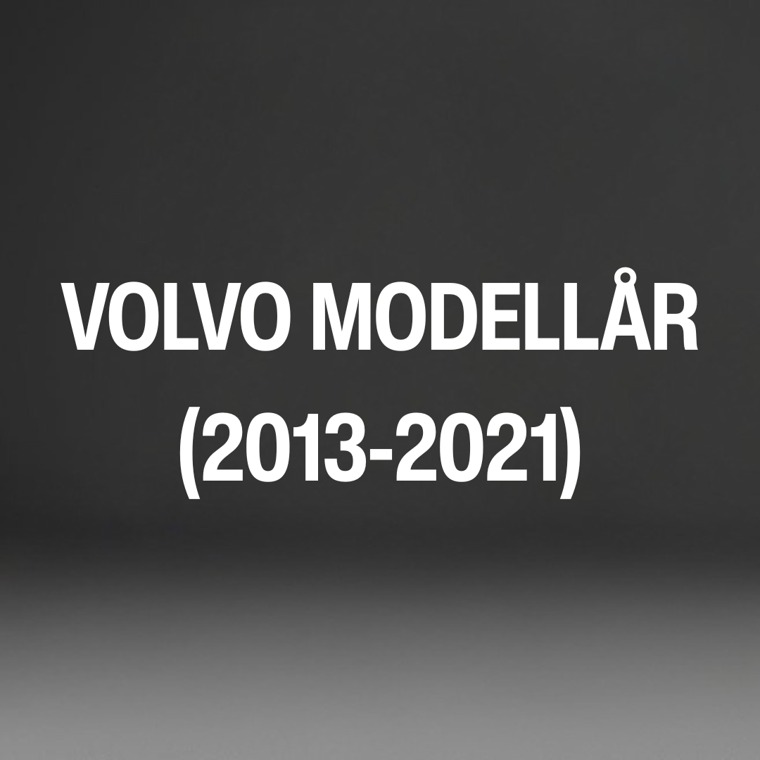 Volvo Modellår (2013-2021)