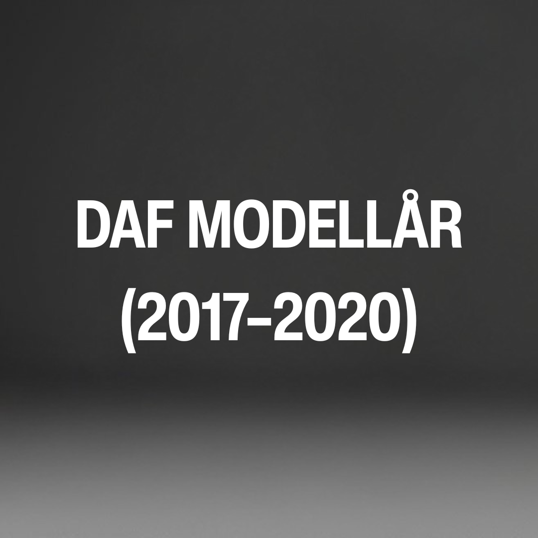DAF Modellår (2017–2020)