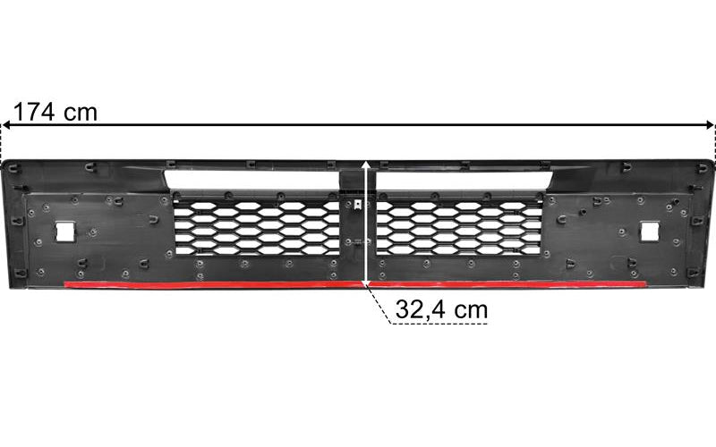 Volvo FH5 (Från 2021) - Grillram slät