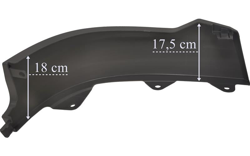 Volvo FH5 - Stötfångarhörn vänster (matt)