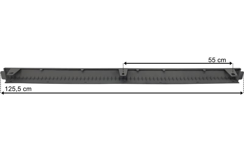 Volvo FH4/FH5 - Nedre Mittspoiler utan Gummi