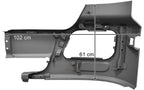 Mercedes Actros MP3 - Stötfångare höger metall