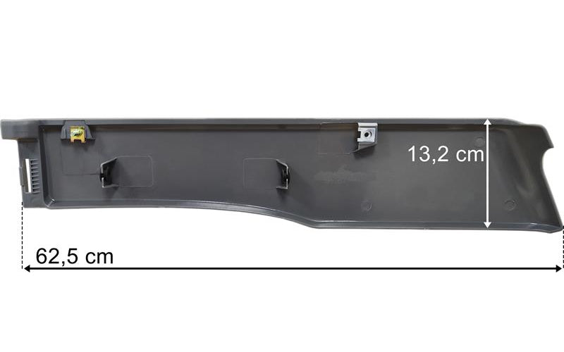 Mercedes Actros MP3 - Sidostegsförlängning höger 62,5x13,2 cm