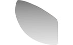 Mercedes Actros MP4 - Vidvinkelspegel glas