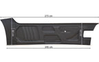Mercedes Actros MP4/MP5 - Sidoskjol höger med hål grå