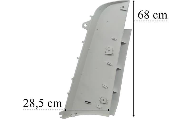 Mercedes Actros MP4 ClassicSpace - Ytterhörnpanel komplett höger