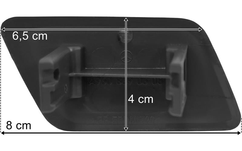 Mercedes Actros MP4/MP5 - Spolmunstyckeslock vänster