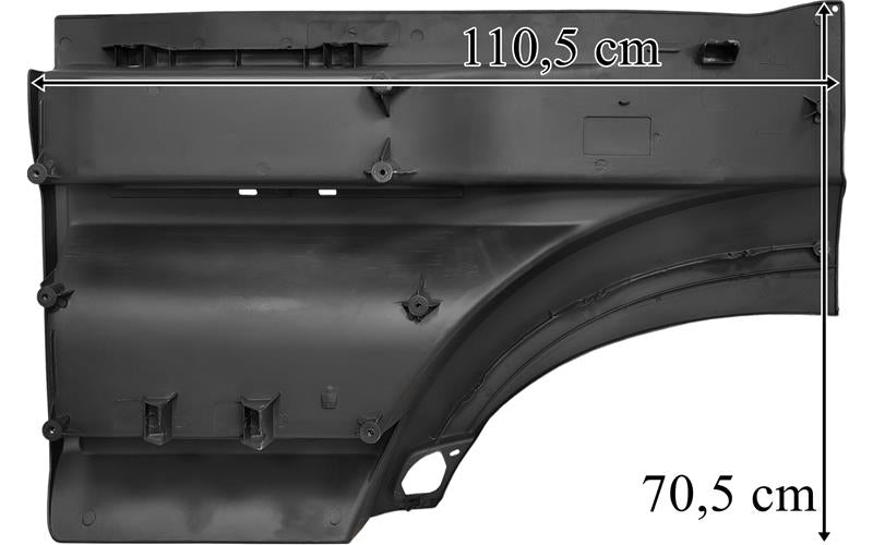 Mercedes Actros MP4/MP5 - Övre insteg höger