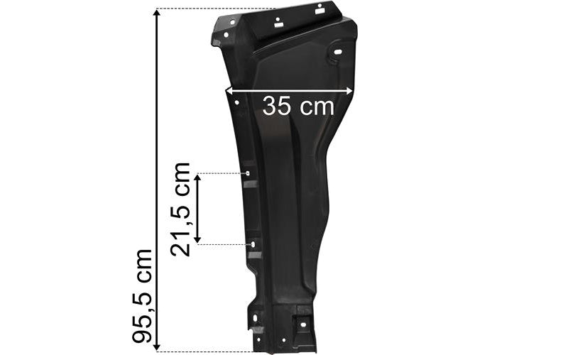 Mercedes Actros MP4/MP5 - Stänskärm fram höger