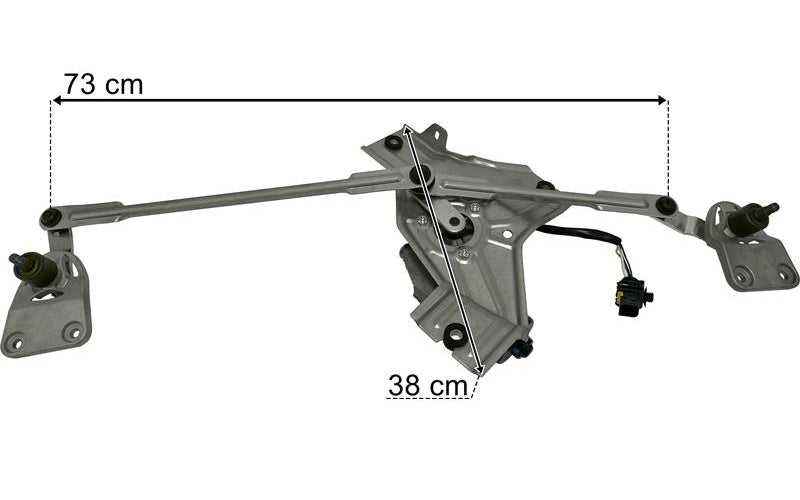 Mercedes Actros/Arocs/Antos MP4/MP5 - Torkararmställ med motor