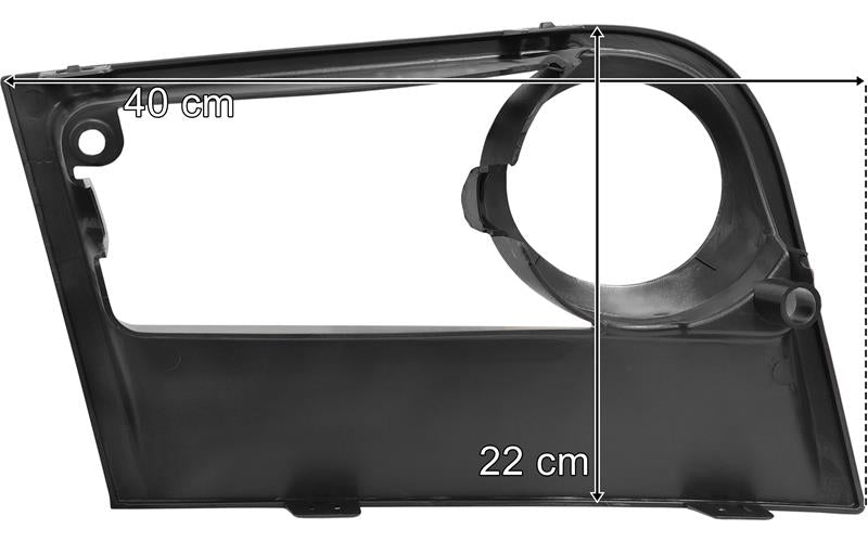 Mercedes Actros MP4/MP5 - Dimljusram höger med DRL