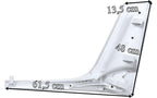 Mercedes Actros MP4/MP5 - Strålkastarram höger vit