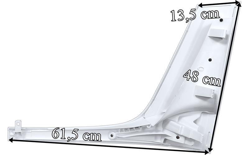 Mercedes Actros MP4/MP5 - Strålkastarram höger vit