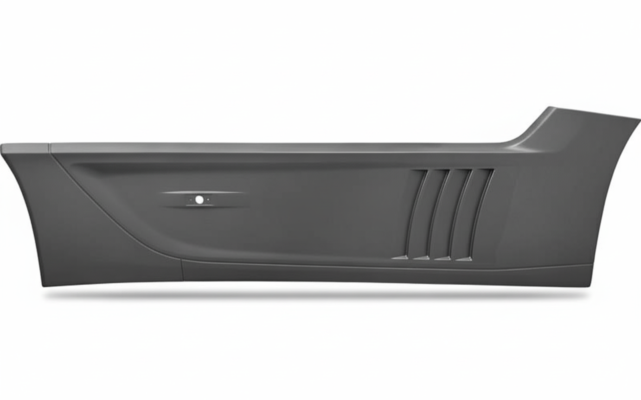 Mercedes Actros MP4/MP5 - Sidokjol höger grå
