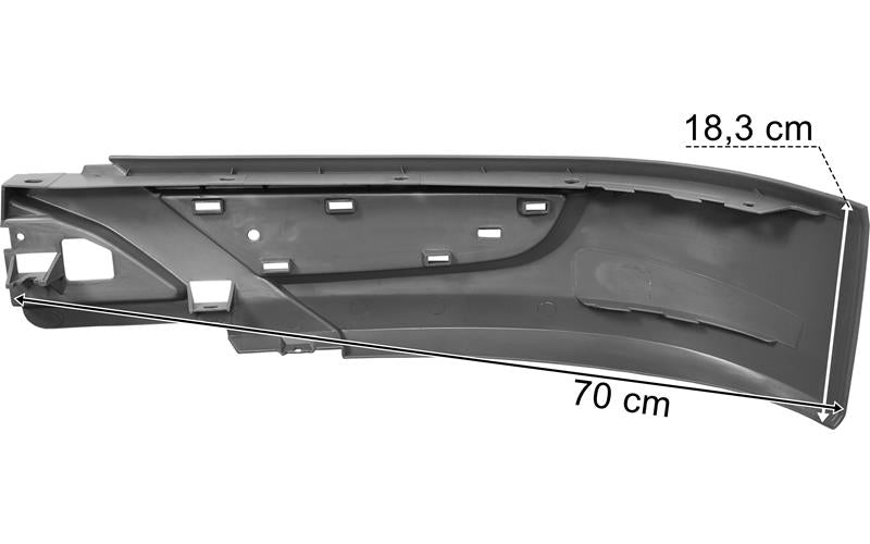 Mercedes Actros MP3 - Nedre spoiler höger