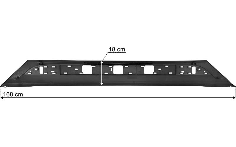 Mercedes Actros MP3 - Center spoiler låg