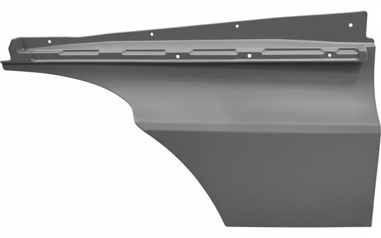 Mercedes Actros MP4 - Dörrförlängning höger grå 110,5x60 cm