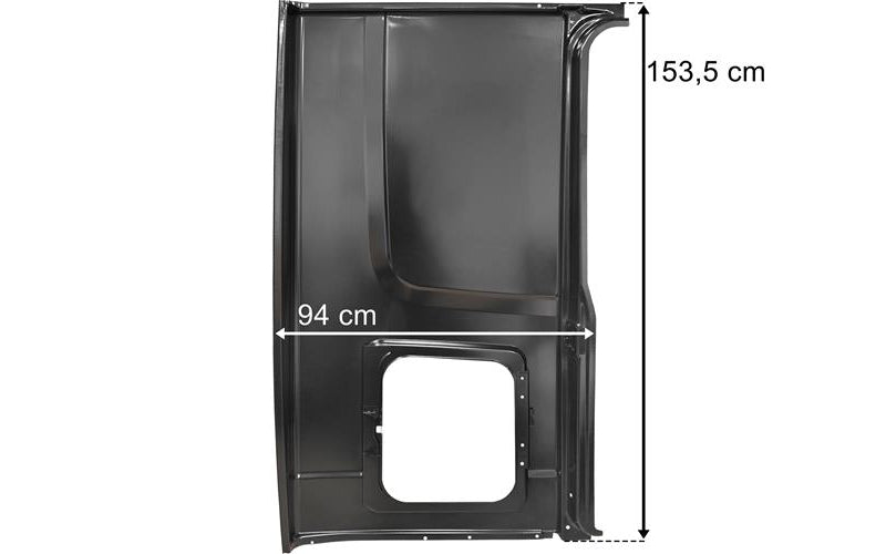 Mercedes Actros MP3 MegaSpace - Sidopanel vänster hytt