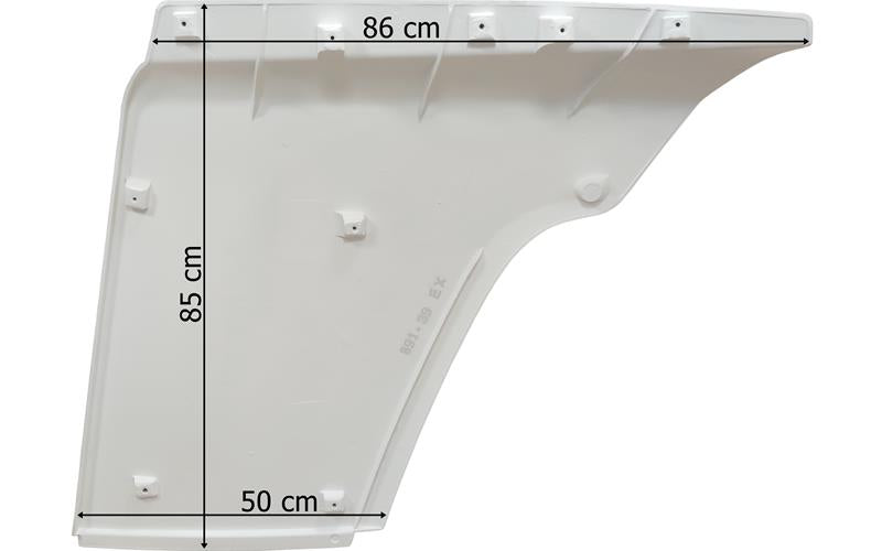 Scania Serie 7 R/S-serien - Övre hyttspoiler vänster