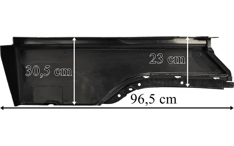 Volvo FH12/FH13 - Bakre stänkskärm förlängning vänster