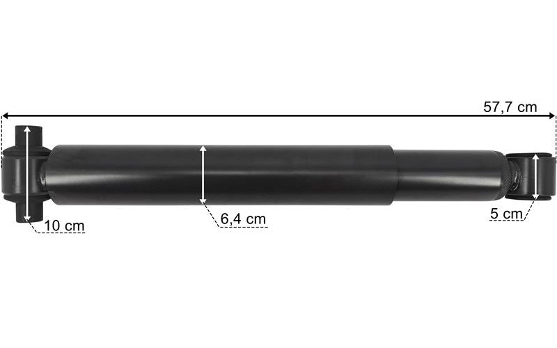 Scania Serie 6/7 - Främre stötdämpare (57,7 cm)