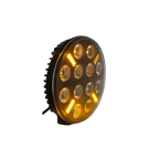NordLux LED Extraljus 120W - Rund Spot DRL Orange