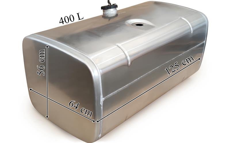 Mercedes MP3/MP4/MP5 - Bränsletank 400L Aluminium