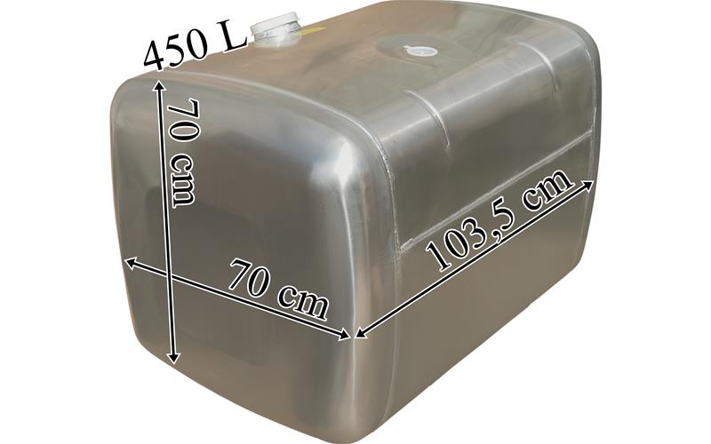 Mercedes MP3/MP4/MP5 - Bränsletank 450L Aluminium