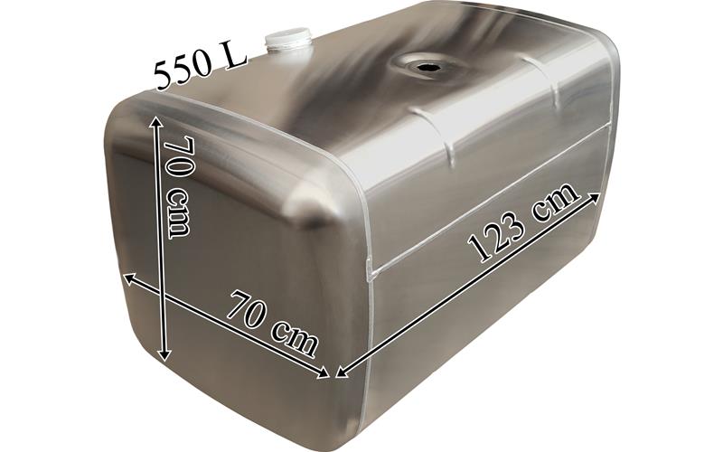 Mercedes MP3/MP4/MP5 - Bränsletank 550L Aluminium