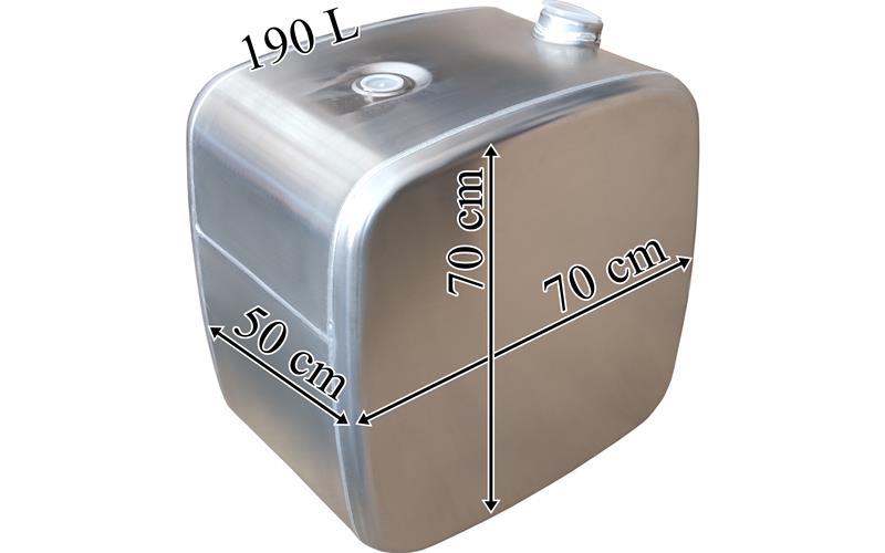 Mercedes MP3/MP4/MP5- Bränsletank 190L Aluminium 500x700x700