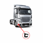 Mercedes Actros MP4 - Frontspoiler höger vit