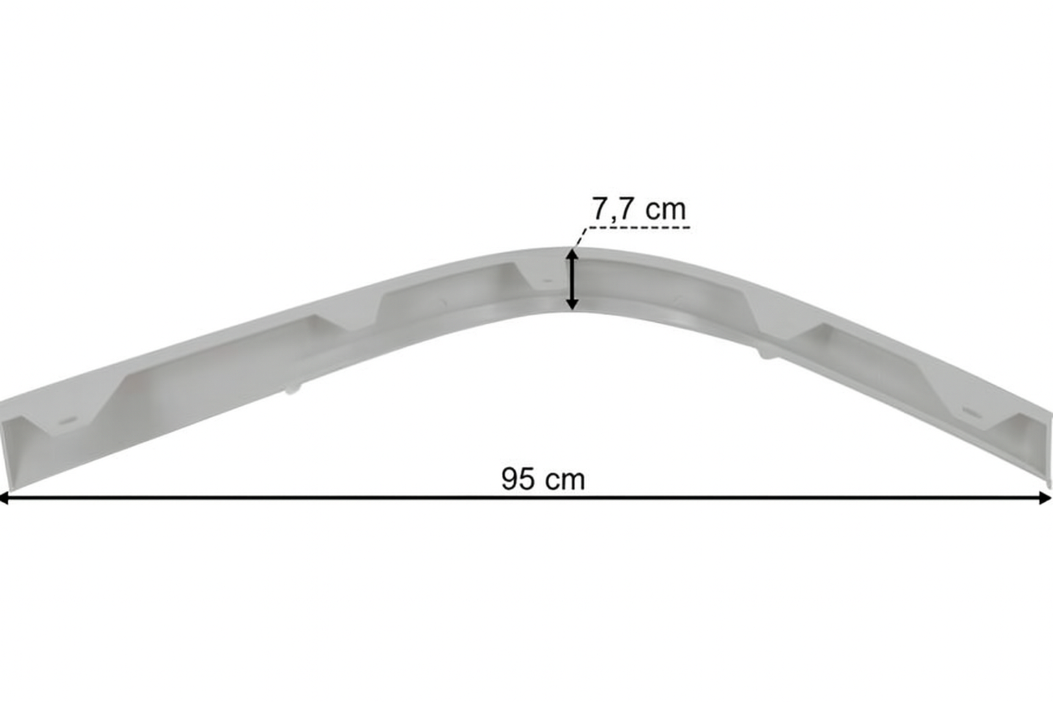 Volvo FH4 - Spoiler stötfångare vänster