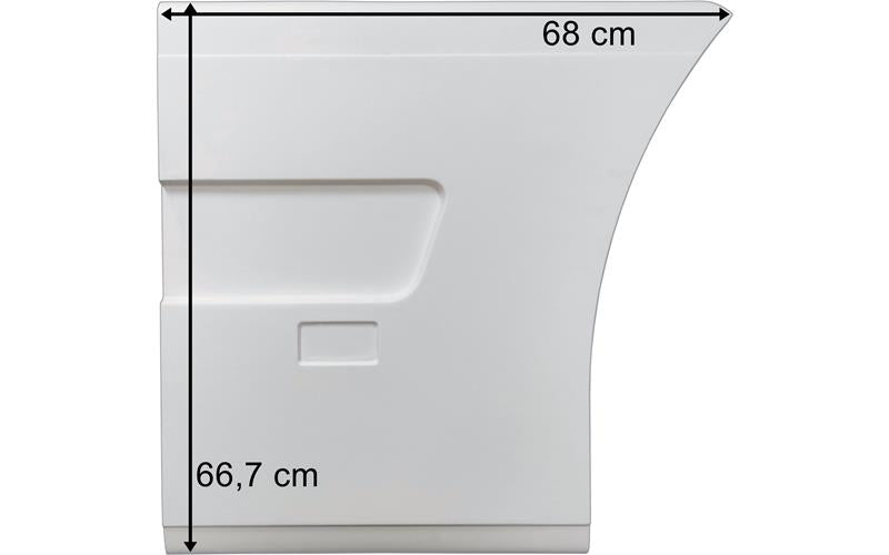 Volvo FH12/FH13 - Bakre del vänster sidokjol