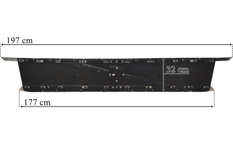 Volvo FH4 - Övre grill krom