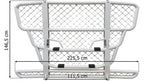 Volvo FH4/FH5 - Frontbåge (bullbar, aluminium)