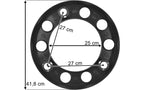 Universal - Navkapsel 10 hål plast 22.5 tum (41,8 cm)