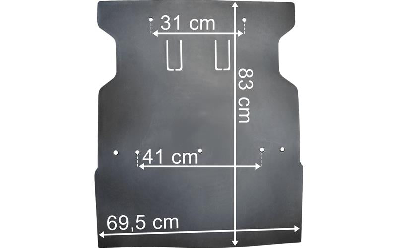 Volvo FH4/FH5 - Stänklapp bak 83 cm