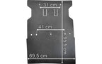 Volvo FH4/FH5 - Stänklapp bak 93,5 cm