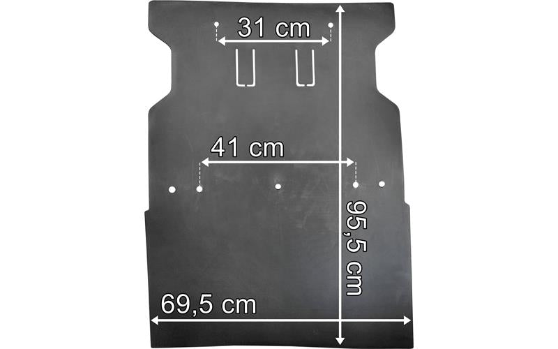 Volvo FH4/FH5 - Stänklapp bak 93,5 cm