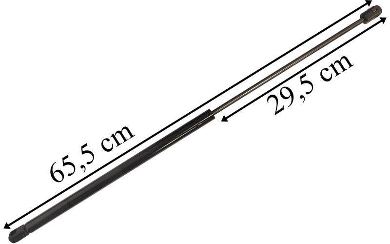 Volvo FH13 - Gasfjäder frontgrill (65,5 cm / 29,5 cm)