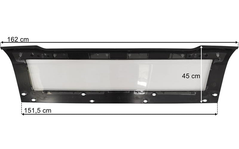 Volvo FH4 - Takpanel Center (Medium Hytt)