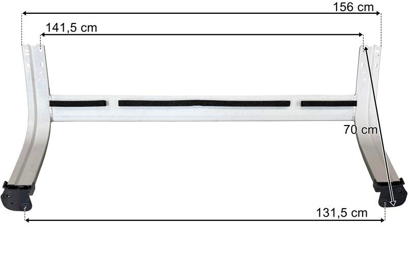 Volvo FH4/FH5/FM4/FM5 - Takbåge (Hög hytt XL)