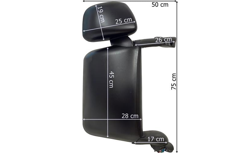 Scania Serie 4/5/6 - Ytterspegel Lång Arm höger