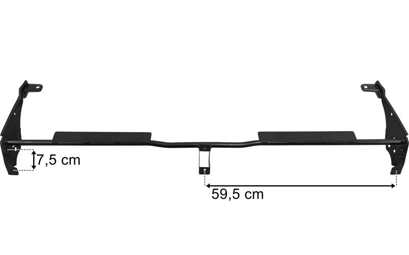 Scania Serie 6 - Fäste till Solskydd 118-129,8 cm