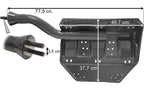 Scania Serie 4/5/6/7 - Stänkskärmsfäste vänster 77,5x46,7x37,7 cm
