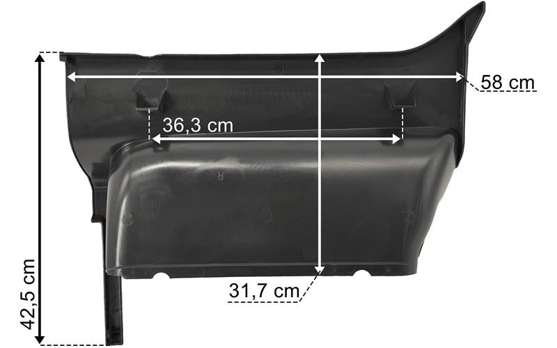 Scania Serie 5/6 R-serien - Övre hyttsteg höger