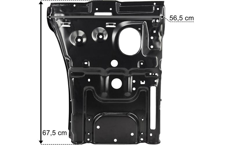 Scania Serie 4 - Panel insteg vänster