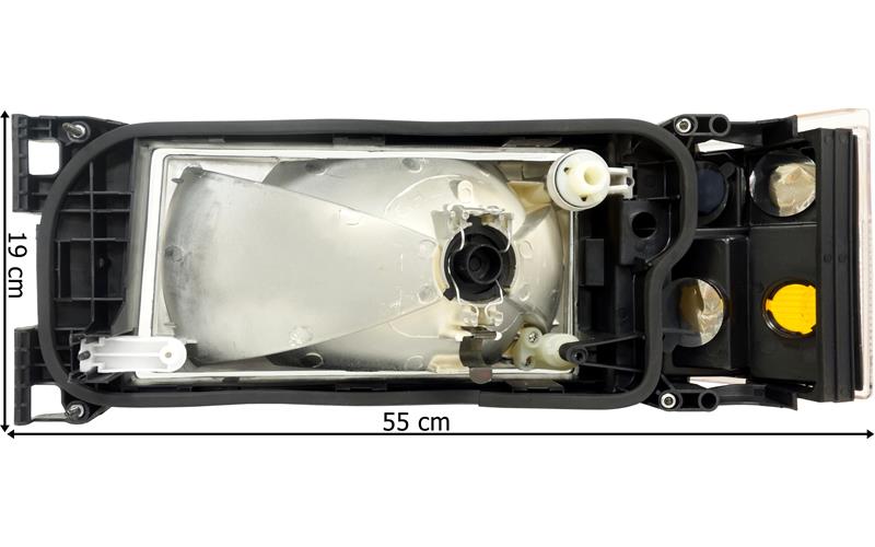 Scania Serie 4/5 - Strålkastare höger med blinkers