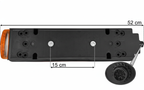 Universal - Baklampa höger 7-segment